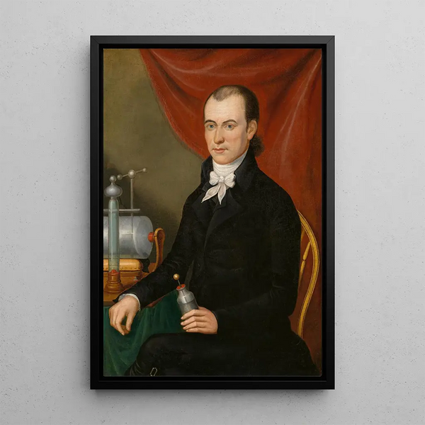 Maalauksen jäljennös David Wiley - Charles Peale Polk maalaus