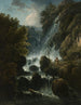 Ermite priant à la cascade - Charles Santoire de Varenne — näkymä teoksesta