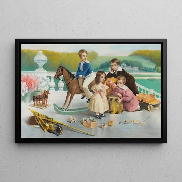 Charles Scolik - Der junge Kaiser Franz Joseph und seine Geschwister.webp