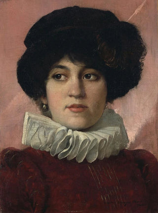 Charles Sprague Pearce - Portrait of a Woman.webp