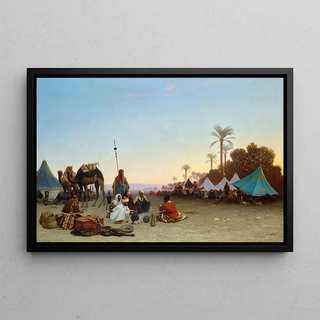 Charles Thodore Frre - In The Desert.webp