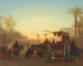 Marche au Caire - Charles Théodore Frère — näkymä teoksesta