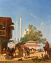 La mosquée Nusretiye d'Istanbul - Charles Théodore Frère — näkymä teoksesta