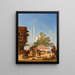 La mosquée Nusretiye d'Istanbul - Charles Théodore Frère — kehystetty taideteos seinällä