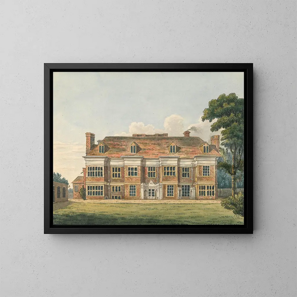 Maison d'Ealing, Middlesex - Charles Tomkins — kehystetty taideteos seinällä