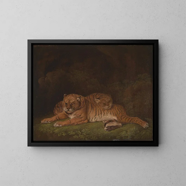 Tigres - Charles Towne — kehystetty taideteos seinällä