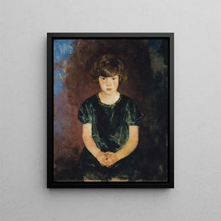 Charles Webster Hawthorne - Portrait of a Little Girl.webp