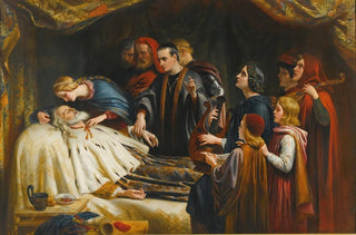 Charles West Cope - The Awakening Of King Lear By The Kiss Of Cordelia.webp