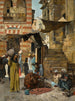 Un souk au Caire - Charles Wilda — näkymä teoksesta
