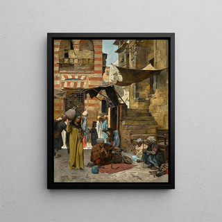 Charles Wilda - A Souk In Cairo.webp