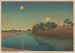 Taj Mahal auringonlaskussa - Charles William Bartlett — näkymä teoksesta