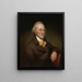 Georges Clymer - Charles Willson Peale — kehystetty taideteos seinällä
