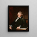 John Nicholson - Charles Willson Peale — kehystetty taideteos seinällä