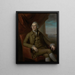 Thomas Willing - Charles Willson Peale — kehystetty taideteos seinällä