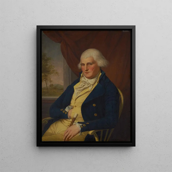 William Whetcroft - Charles Willson Peale — kehystetty taideteos seinällä