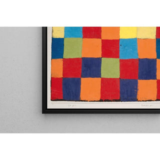 Charte de couleurs Qu 1 - Paul Klee | Reproduction Tableau Décoration murale affiche copie