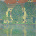 Château Kammer au bord de l'Attersee III - Gustav Klimt — esillä sisätilassa