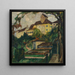 Château de Seefeld IV - Leo Putz — kehystetty taideteos seinällä