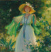 Chemin de fleurs - Charles Courtney Curran — näkymä teoksesta