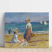 Maalauksen jäljennös Luvut rannalla - Pierre-Auguste Renoir