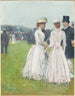 Au Grand Prix de Paris At the Grand Prix de Paris - Childe Hassam — näkymä teoksesta