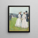 Au Grand Prix de Paris At the Grand Prix de Paris - Childe Hassam — kehystetty taideteos seinällä