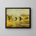 Pont sur le Stour - Childe Hassam — kehystetty taideteos seinällä