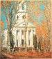 Kirkko Old Lyme, Connecticut - Childe Hassam — näkymä teoksesta