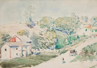 Childe Hassam - Country Road.webp