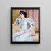 Lillie Lillie Langtry - Childe Hassam — kehystetty taideteos seinällä