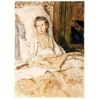 Maud cousant - Childe Hassam — näkymä teoksesta