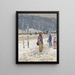 Rue de New York - Childe Hassam — kehystetty taideteos seinällä