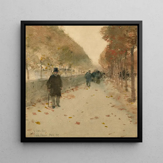 Childe Hassam - Quai du Louvre.webp