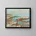 Rochers à Appledore le matin - Childe Hassam — kehystetty taideteos seinällä