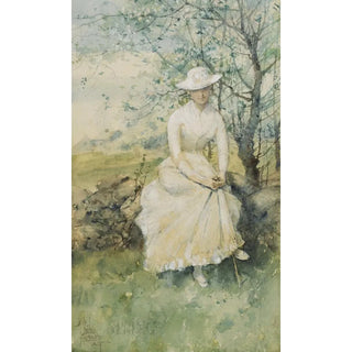 Maalauksen jäljennös Kevät - Childe Hassam