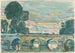 Le Pont à Grez etupuoli - Childe Hassam — näkymä teoksesta