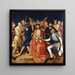 Kristuksen piinapenkki - Hans Holbein vanhempi — kehystetty taideteos seinällä