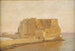 Castel dell'Ovo -taidetuote Napolissa - Christen Købke — näkymä teoksesta