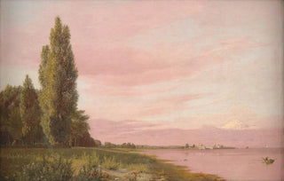 Christen Kbke - View of the Bay near the Copenhagen Limekiln Looking North A Quiet Summer Afternoon.webp