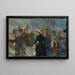 Albertine-maalaus - Christian Krohg — kehystetty taideteos seinällä