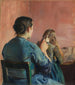 Tresser ses cheveux - Christian Krohg — näkymä teoksesta