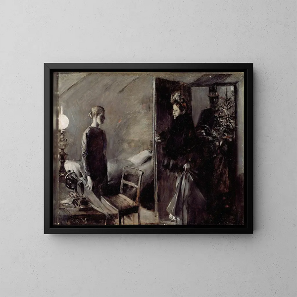 Jules - Christian Krohg — kehystetty taideteos seinällä