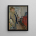 Autoportrait - Christian Krohg — kehystetty taideteos seinällä