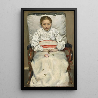 Christian Krohg - Sick Girl.webp