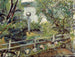 Le jardin avec la boule de verre - Christian Krohg — näkymä teoksesta