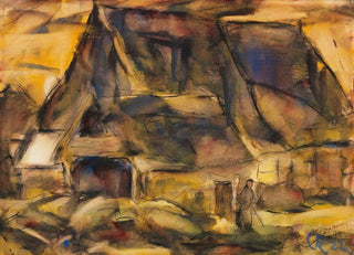 Christian Rohlfs - Bauernhaus in Holstein.webp