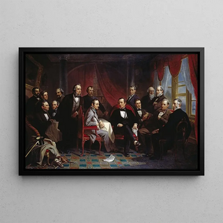 Christian Schussele - Washington Irving And His Literary Friends At Sunnyside.webp