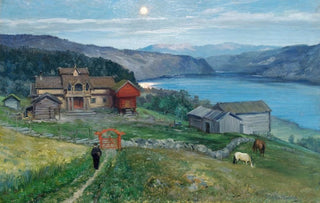 Christian Skredsvig - A Fine Farm At Last.webp