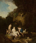 Nymphes dans une grotte - Christian Wilhelm Ernst Dietrich — näkymä teoksesta