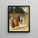 Myrsky - Christoffer Wilhelm Eckersberg — kehystetty taideteos seinällä